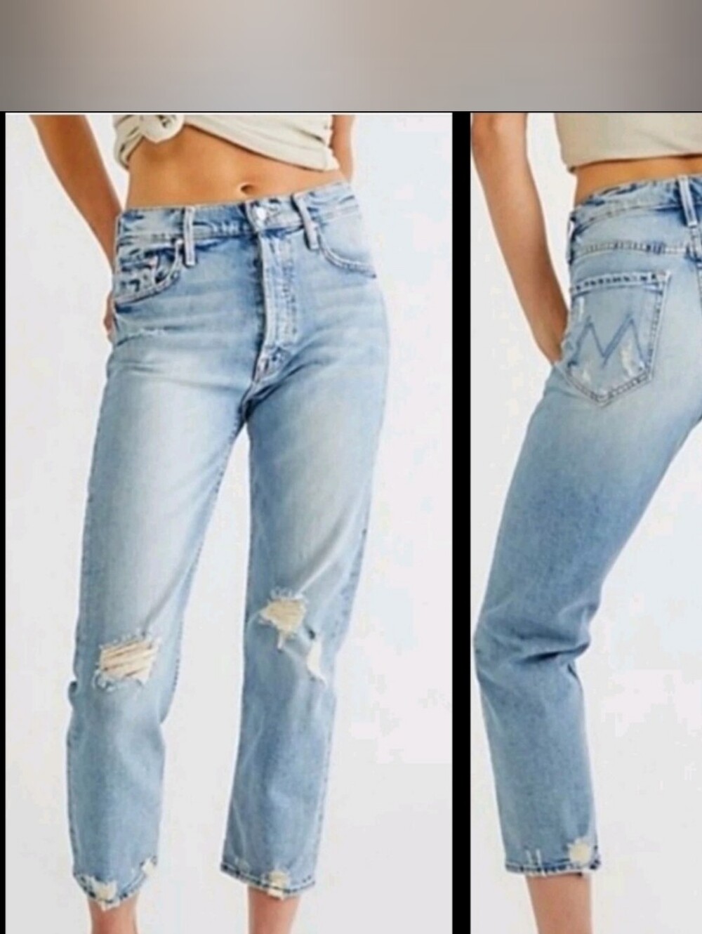 Mother The Tripper Ankle Jeans